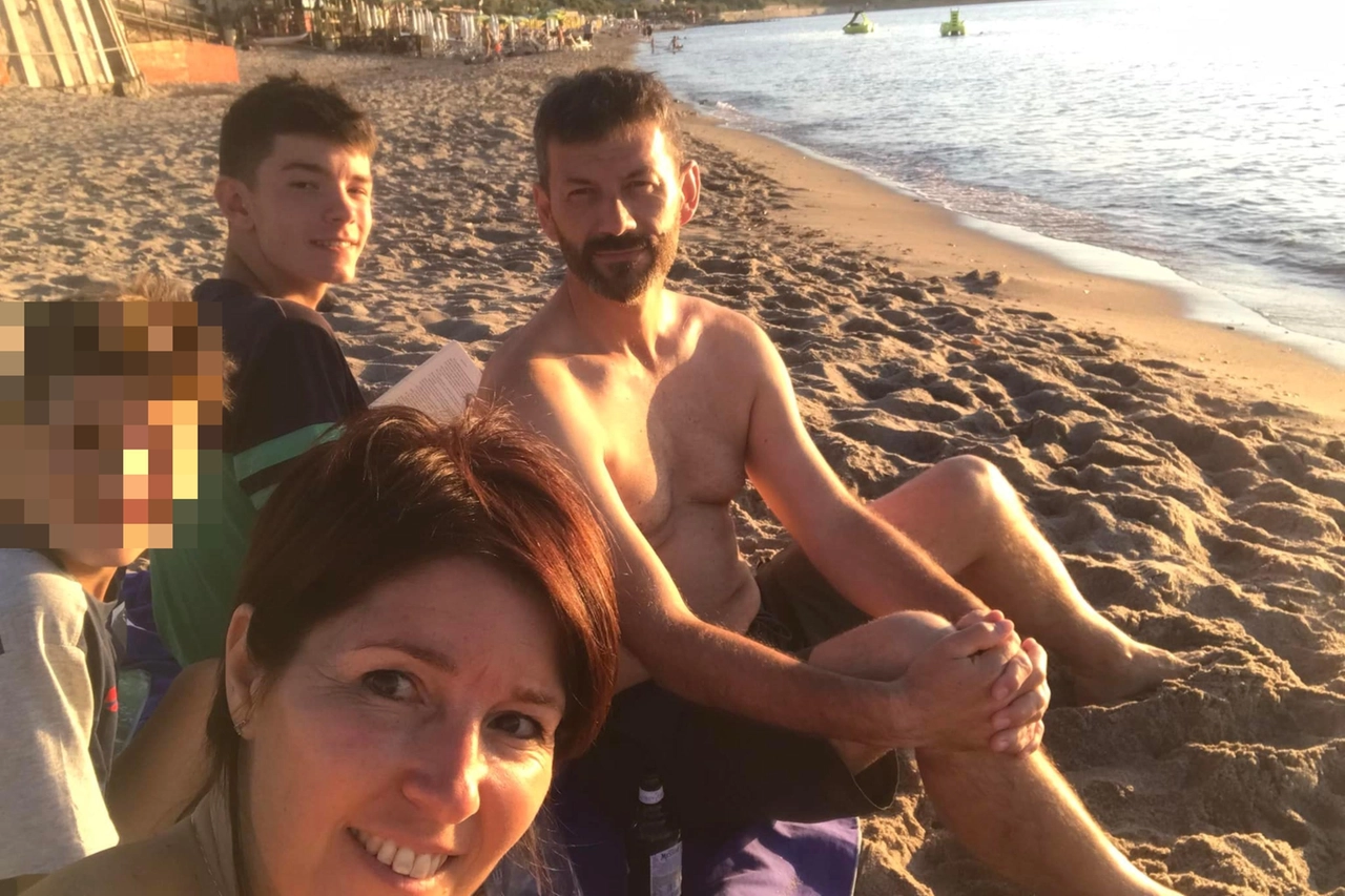 Una foto tratta dal profilo Facebook della famiglia Chiaroni